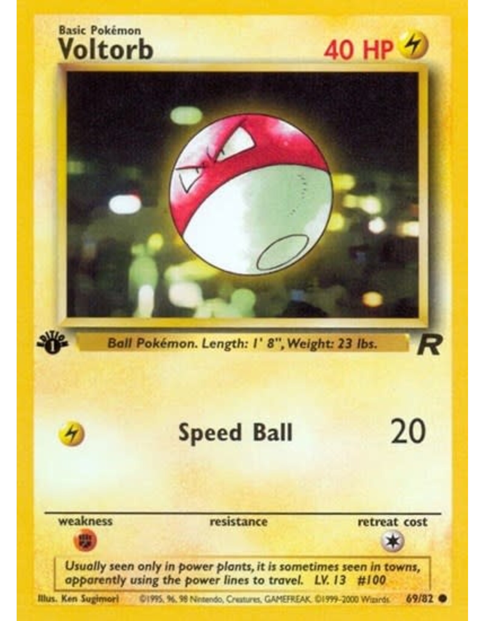 Voltorb - 69/82 (Unlimited, Common) (LP)