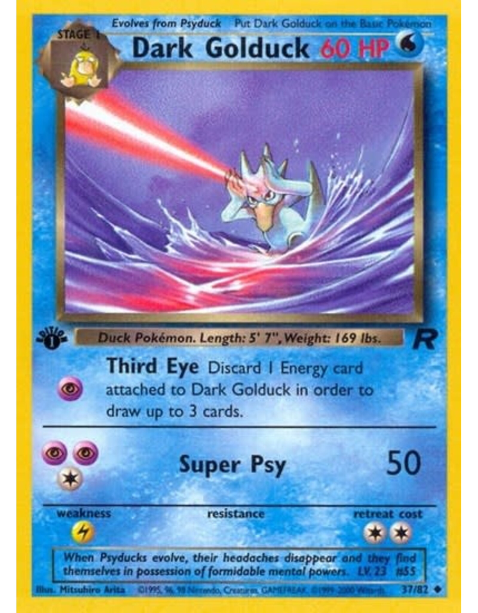 Dark Golduck - 37/82 (Unlimited, Uncommon) (LP)