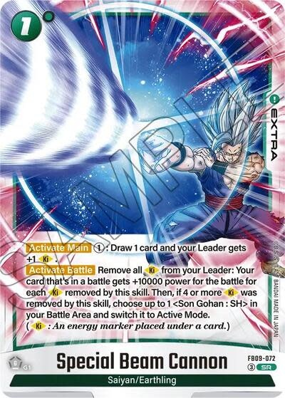 Special Beam Cannon - FB09-072 (Holofoil, Super Rare)