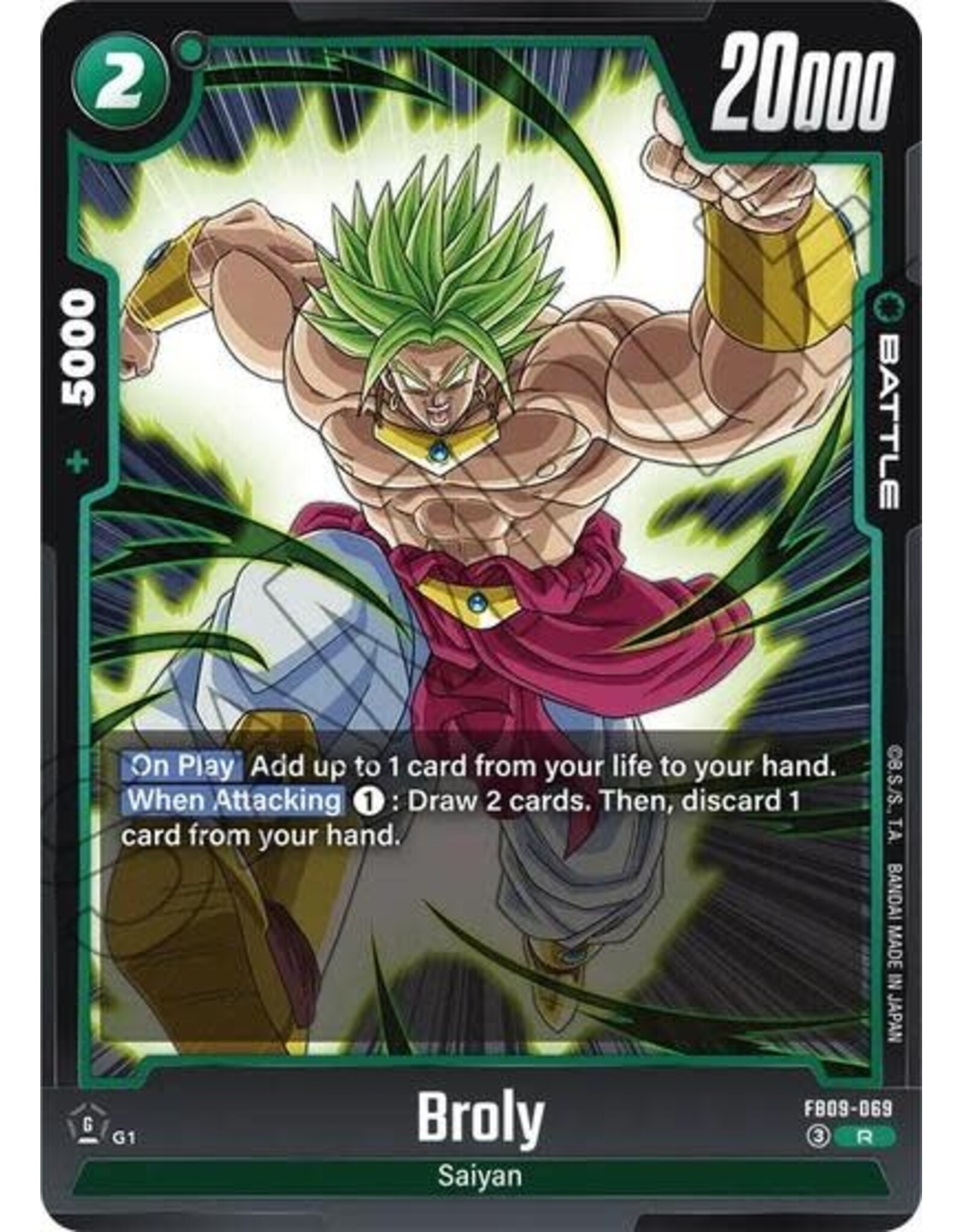 Broly - FB09-069 (Holofoil, Rare)