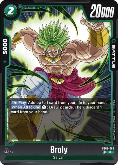 Broly - FB09-069 (Holofoil, Rare)