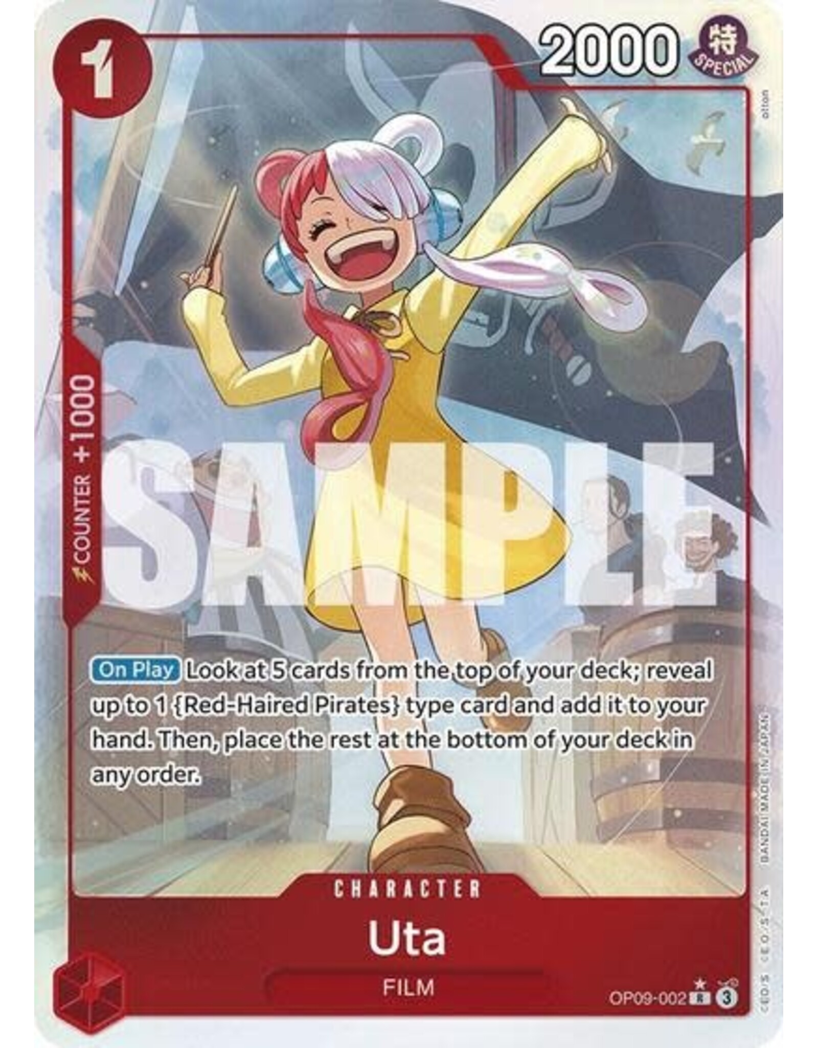 Uta (Parallel) - OP09-002 (Foil, R)