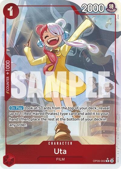 Uta (Parallel) - OP09-002 (Foil, R)
