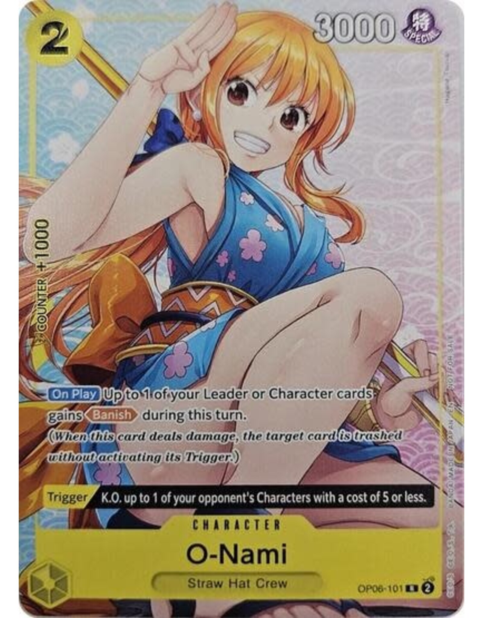 O-Nami (Welcome Pack Vol. 2) - OP06-101 (Normal, R)