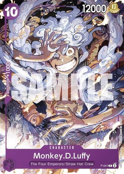 Monkey.D.Luffy (P-041) (Promo) (Normal, PR)