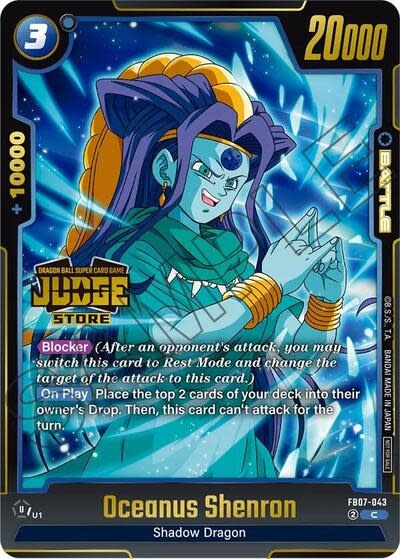 Oceanus Shenron (Judge Pack (Store Judge) 05) (Promo) - FB07-043 (Holofoil, Common)