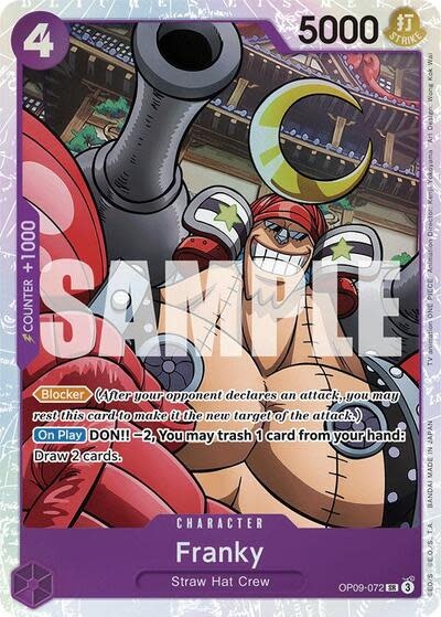 Franky - OP09-072 (Foil, SR)