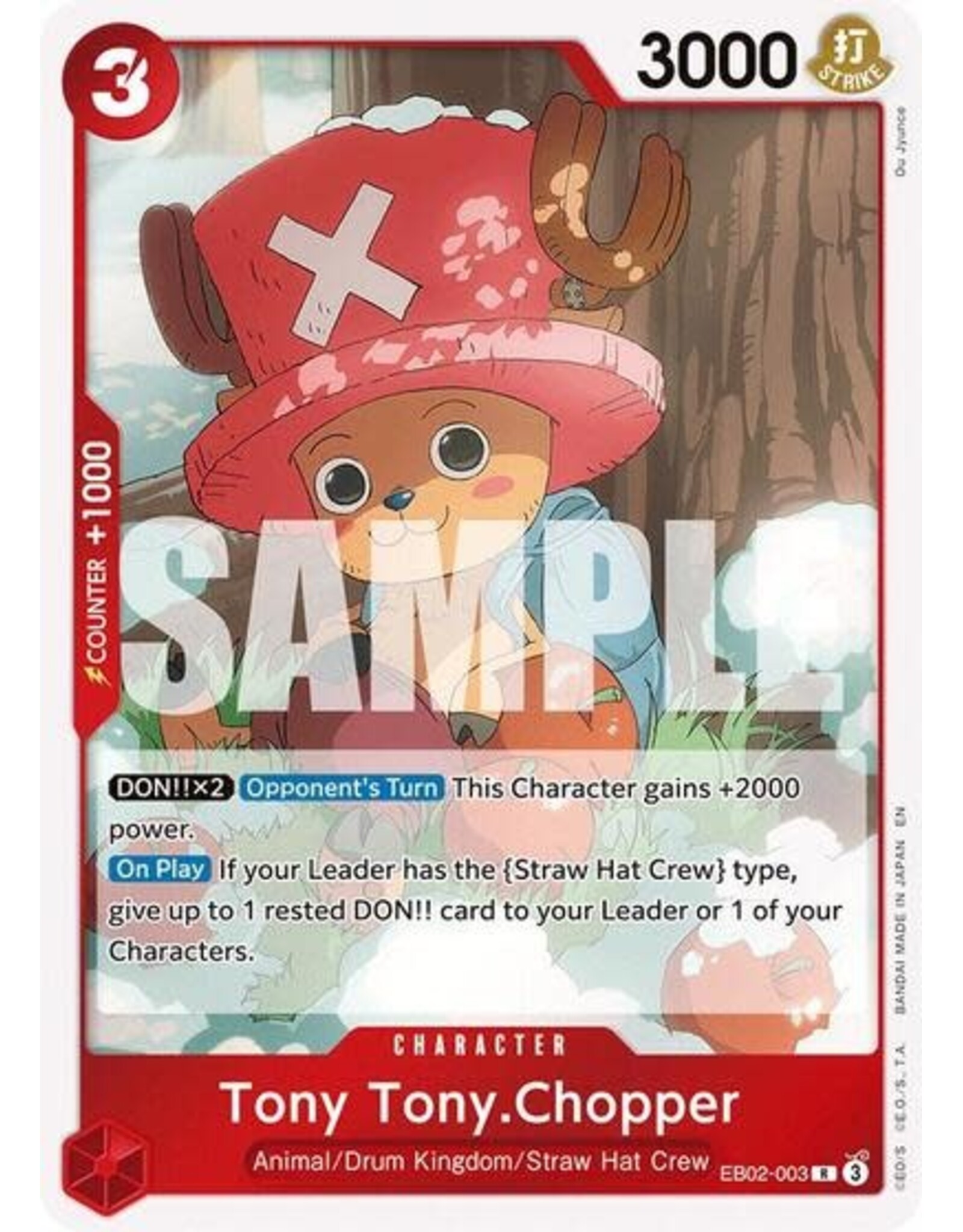 Tony Tony.Chopper - EB02-003 (Foil, R)