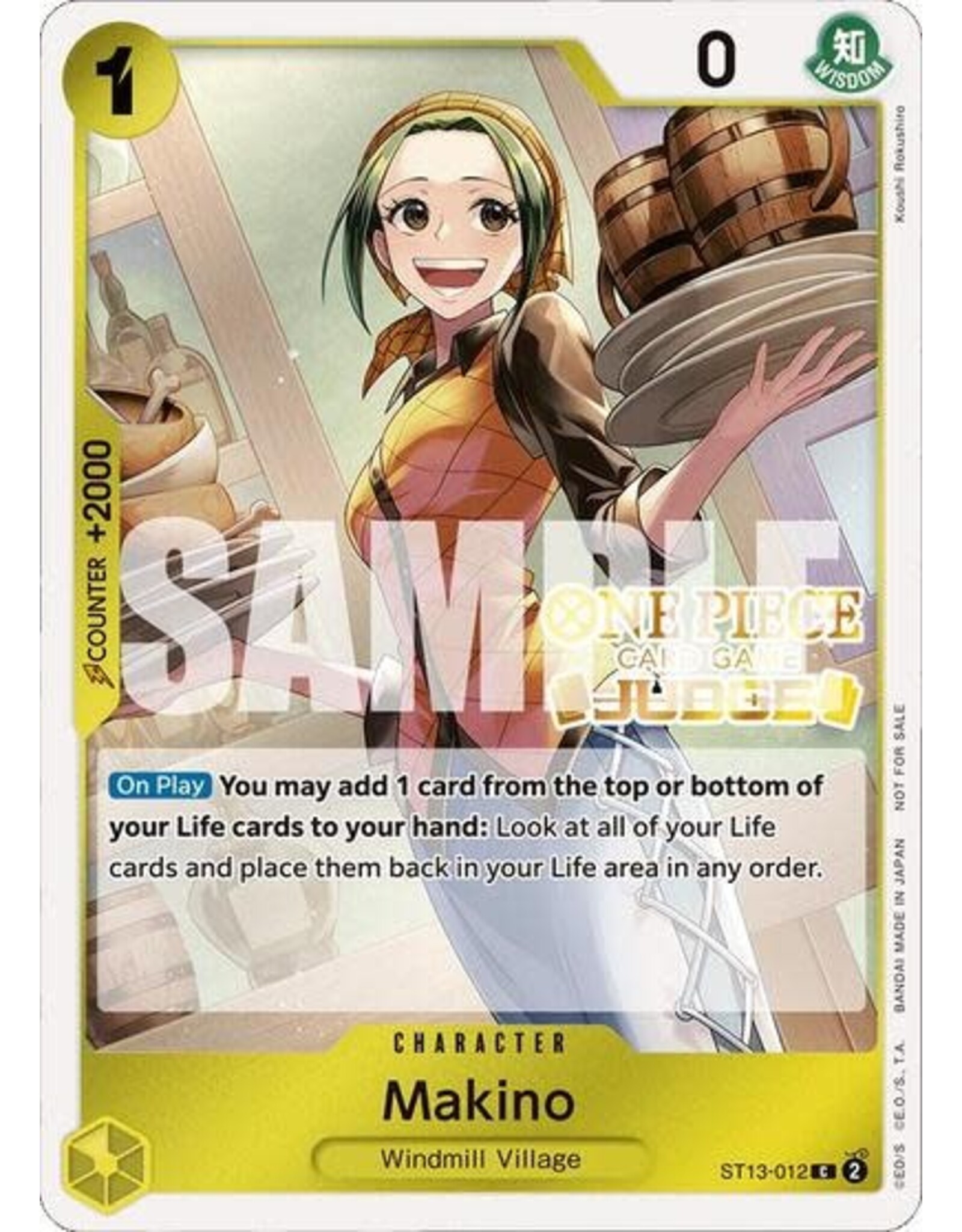 Makino (Judge Pack Vol. 4) - ST13-012 (Foil, C) (LP)