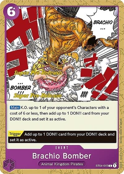 Brachio Bomber (Pre-Release Event) - ST04-015 (Normal, C)