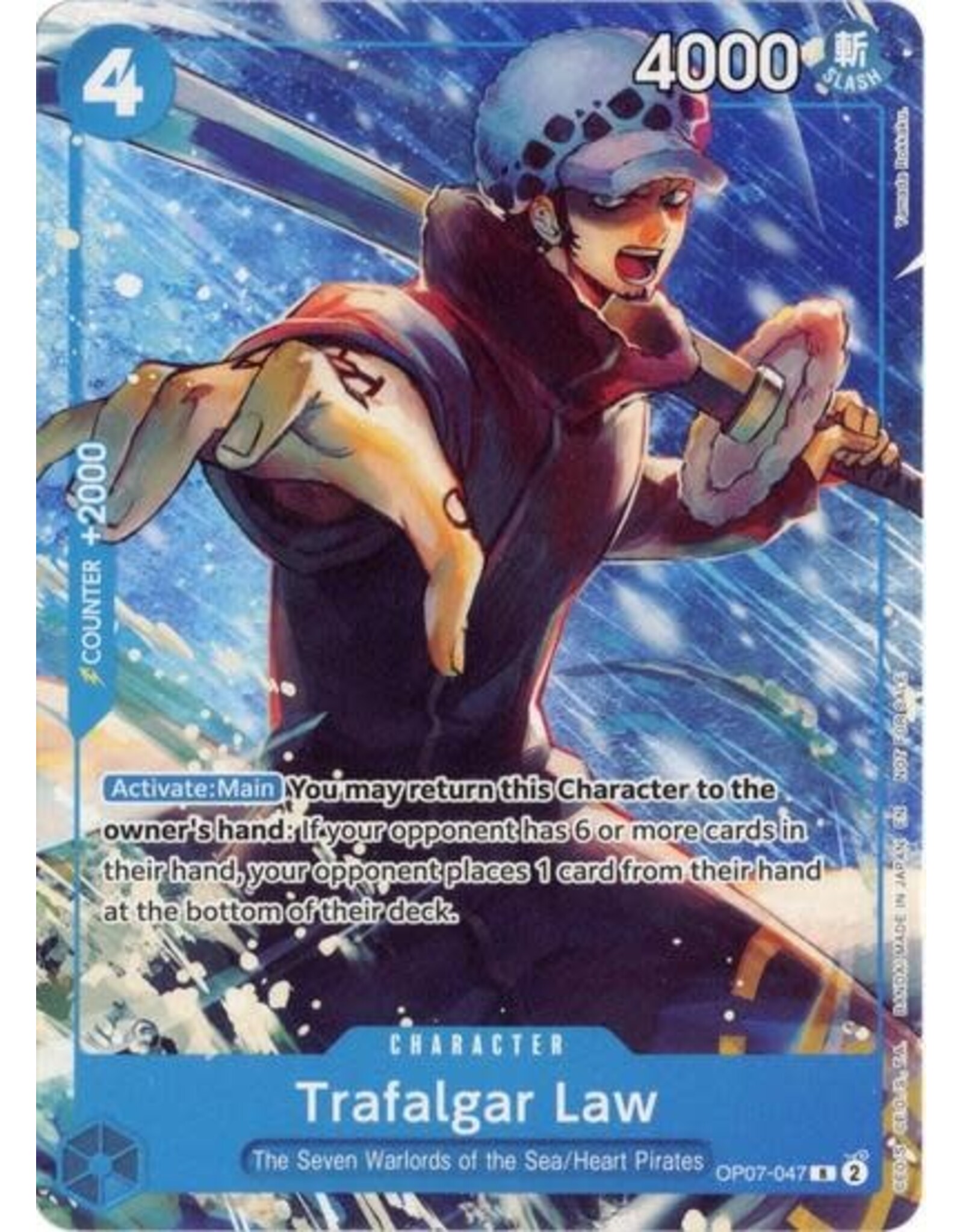 Trafalgar Law (Welcome Pack Vol. 2) - OP07-047 (Normal, R)