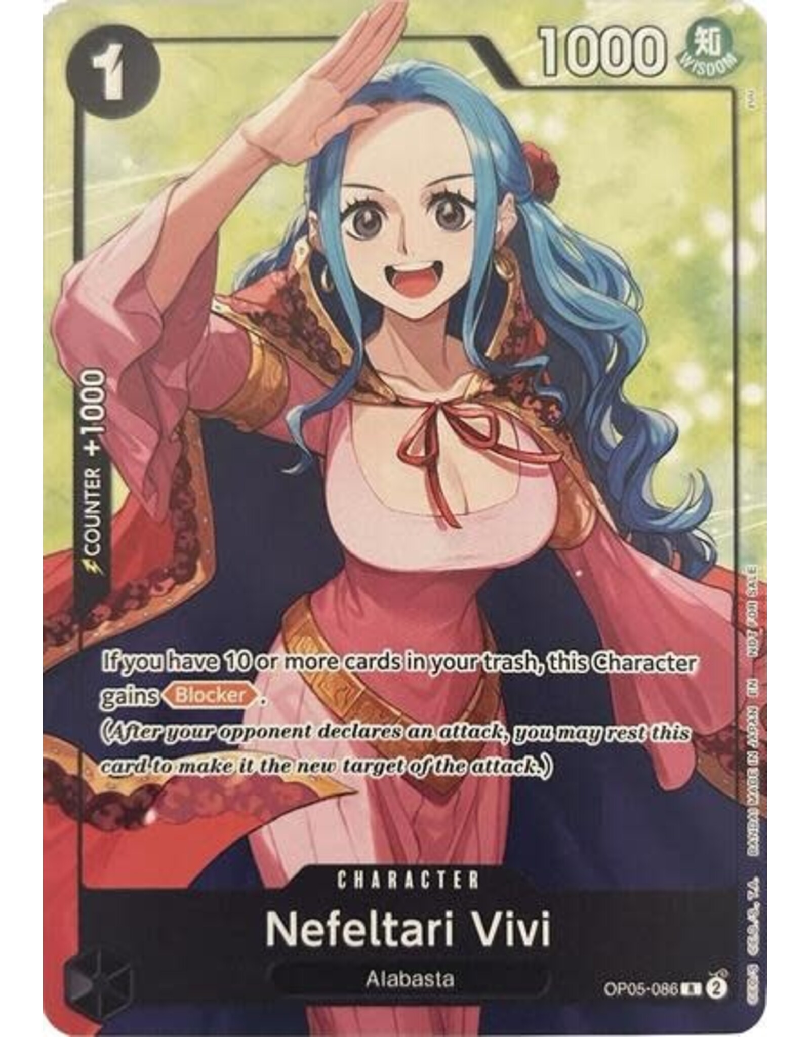 Nefeltari Vivi (Welcome Pack Vol. 2) - OP05-086 (Normal, R)