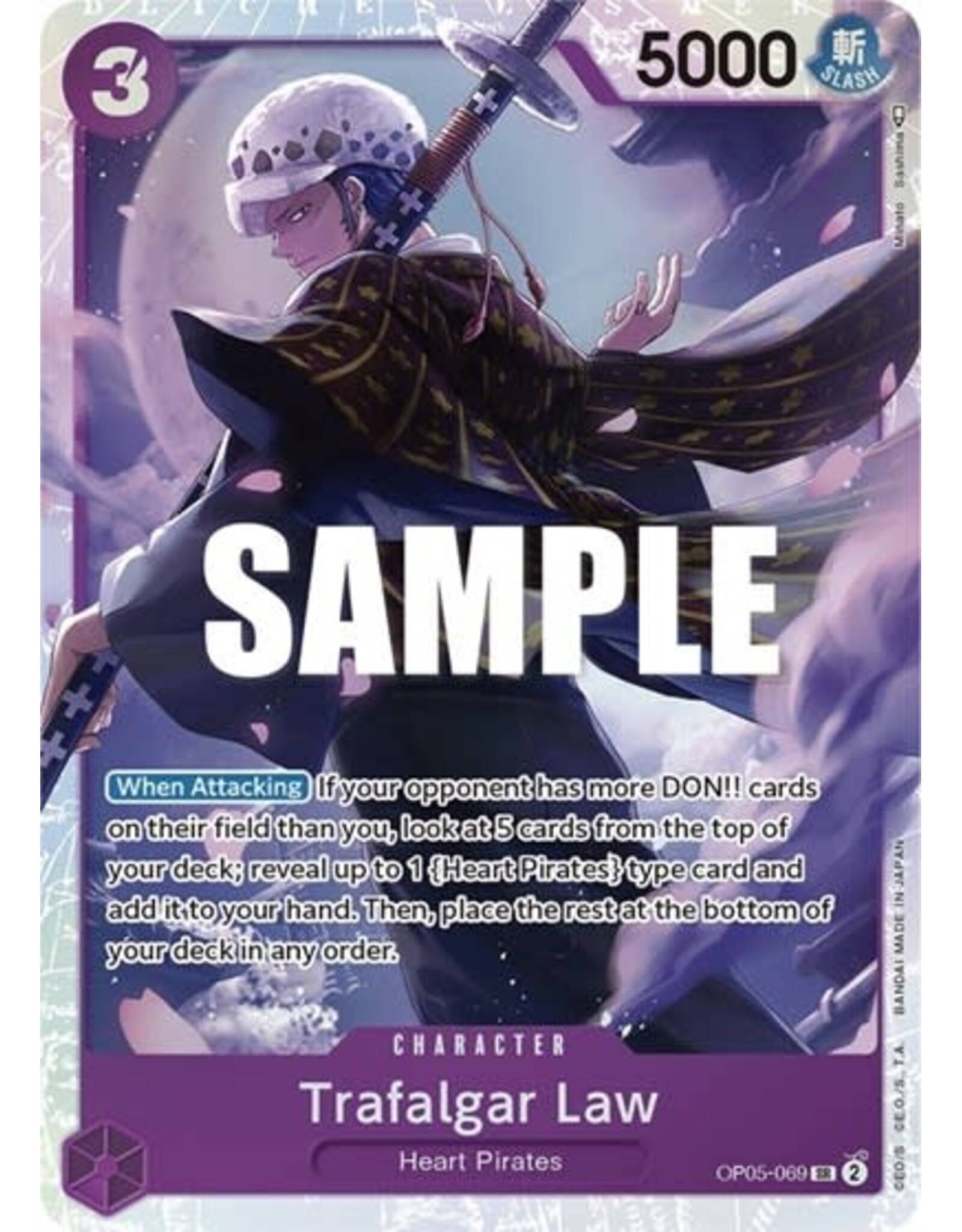 Trafalgar Law (069) - OP05-069 (Foil, SR)