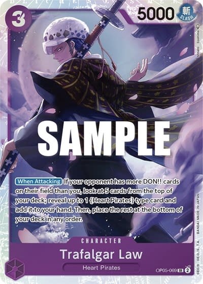 Trafalgar Law (069) - OP05-069 (Foil, SR)