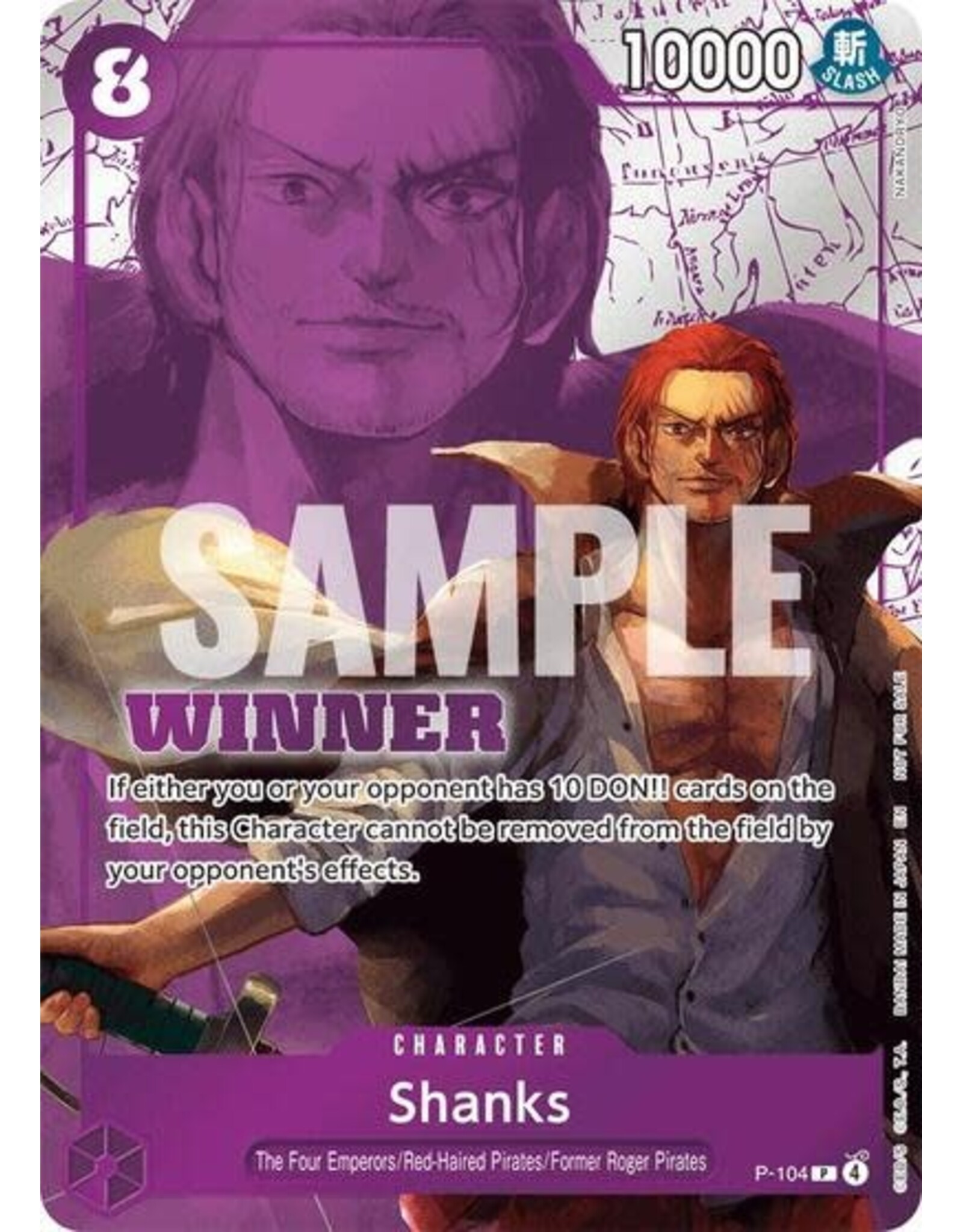 Shanks (Winner Pack 2026 Vol. 2) (Promo) - P-104 (Foil, PR)