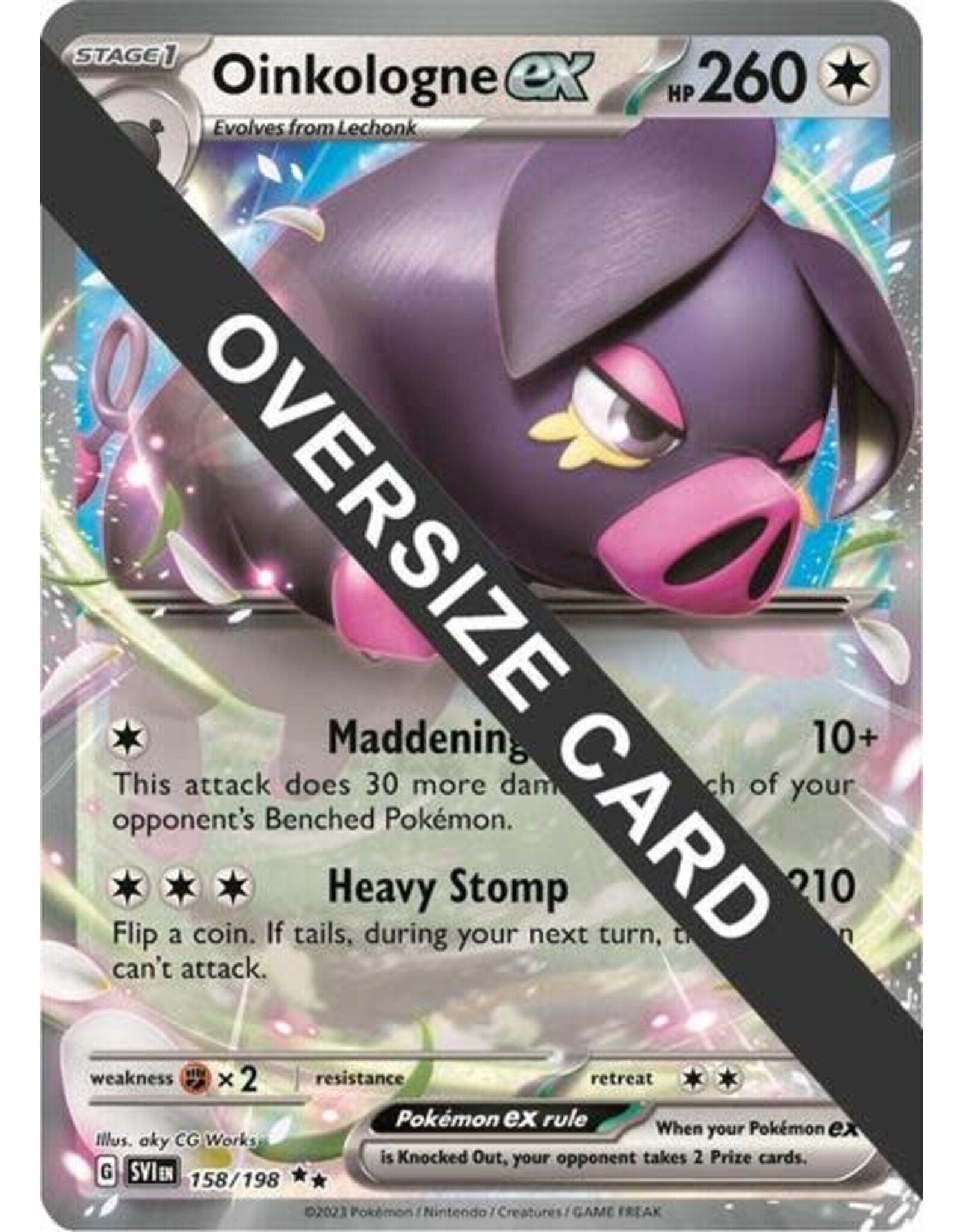 Oinkologne ex - 158/198 (Holofoil, Double Rare) (PR)