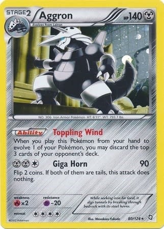 Aggron - 80/124 (Cosmos Holo) (Holofoil, Promo)