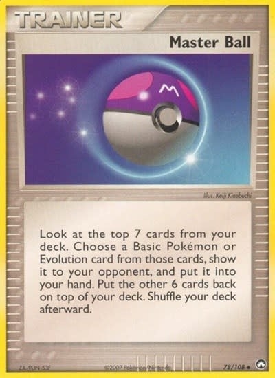 Master Ball - 78/108 (Normal, Uncommon) (LP)