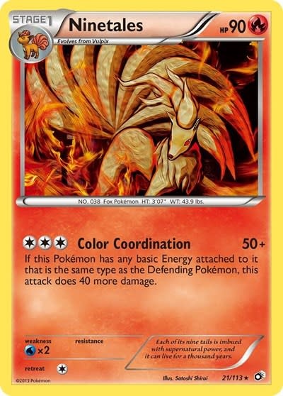 Ninetales - 21/113 (Normal, Rare)