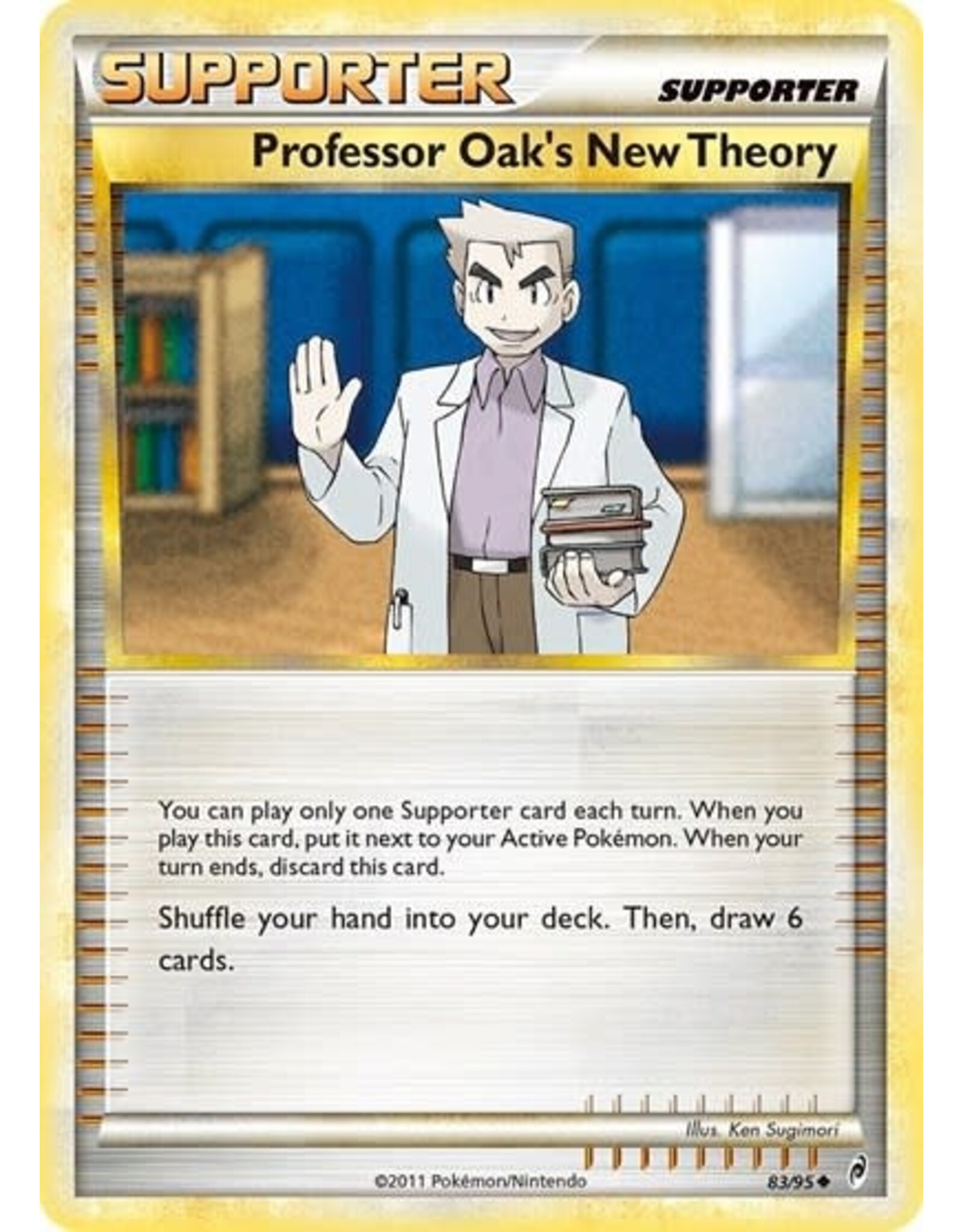 Professor Oak's New Theory - 83/95 (Normal, Uncommon) (LP)