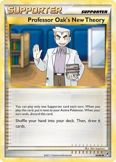 Professor Oak's New Theory - 83/95 (Normal, Uncommon) (LP)