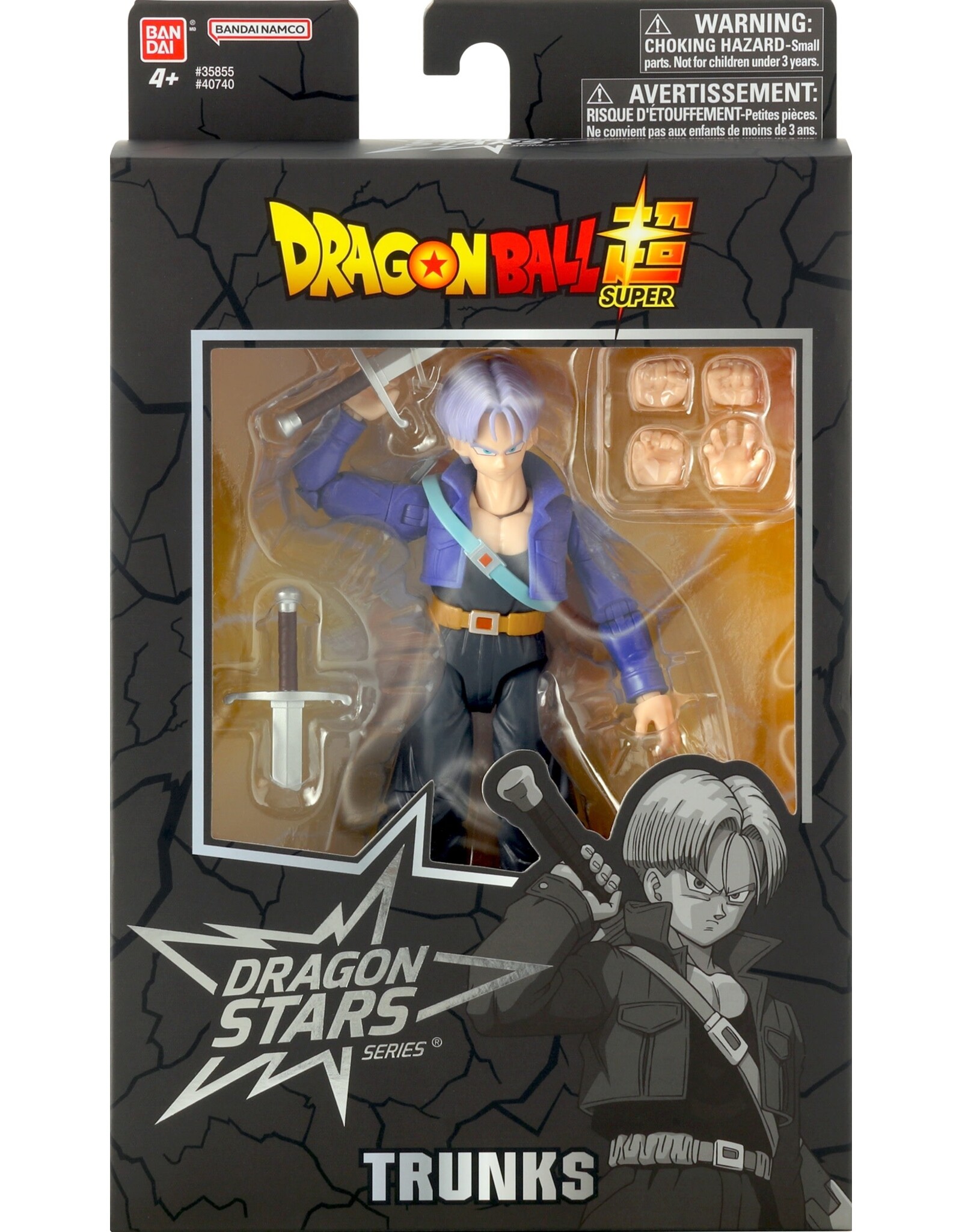 Bandai Namco Dragon Stars: Dragon Ball Z - Future Trunks 6.5" Action Figure
