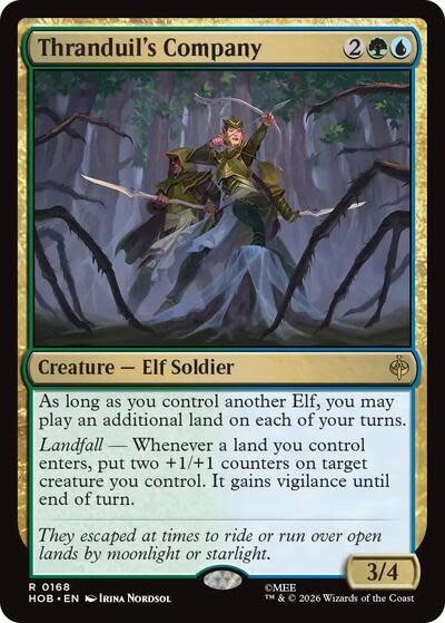 Thranduil's Company - 168 (Foil, R)