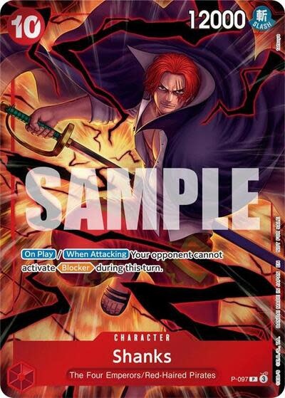 Shanks (Event Pack Vol. 8) (Promo) - P-097 (Foil, PR)