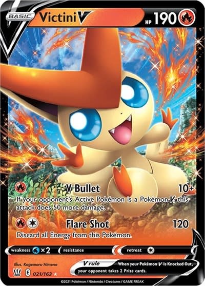 Victini V - 021/163 (Holofoil, Ultra Rare)