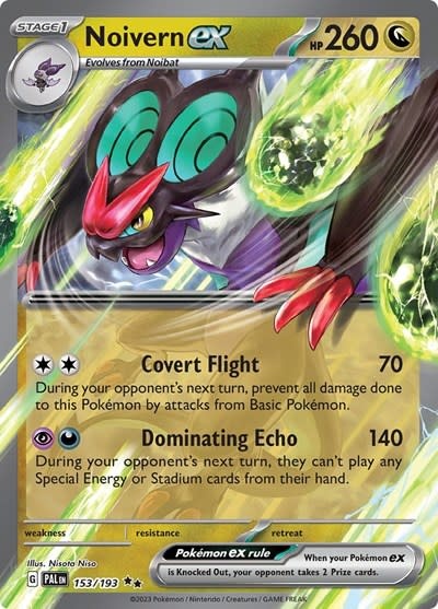 Noivern ex - 153/193 (Holofoil, Double Rare) (PAL)