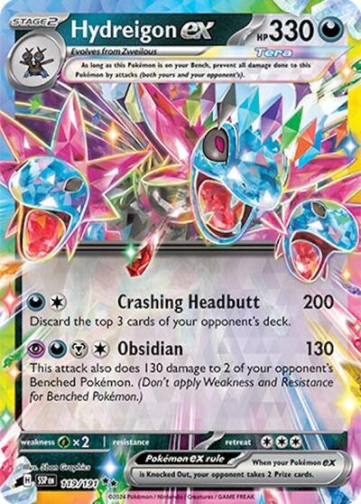 Hydreigon ex - 119/191 (Holofoil, Double Rare)