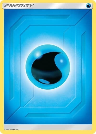 Water Energy (2019 Unnumbered) (Reverse Holofoil, Common)