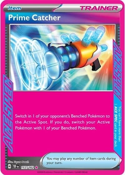 Prime Catcher - 157/162 (Holofoil, ACE SPEC Rare) (TEF)