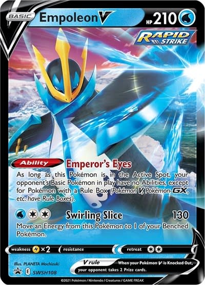 Empoleon V - SWSH108 (Holofoil, Promo)