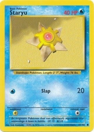 Staryu - 065/102 (Normal, Common) (MP)