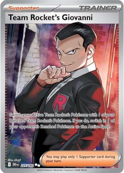 Team Rocket's Giovanni - 225/182 (Holofoil, Ultra Rare)