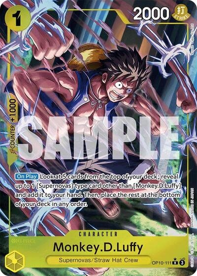 Monkey.D.Luffy (111) (Parallel) - OP10-111 (Foil, R)