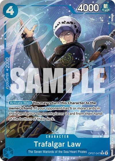 Trafalgar Law (047) (Parallel) - OP07-047 (Foil, R)