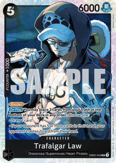 Trafalgar Law - EB02-045 (Foil, SR)