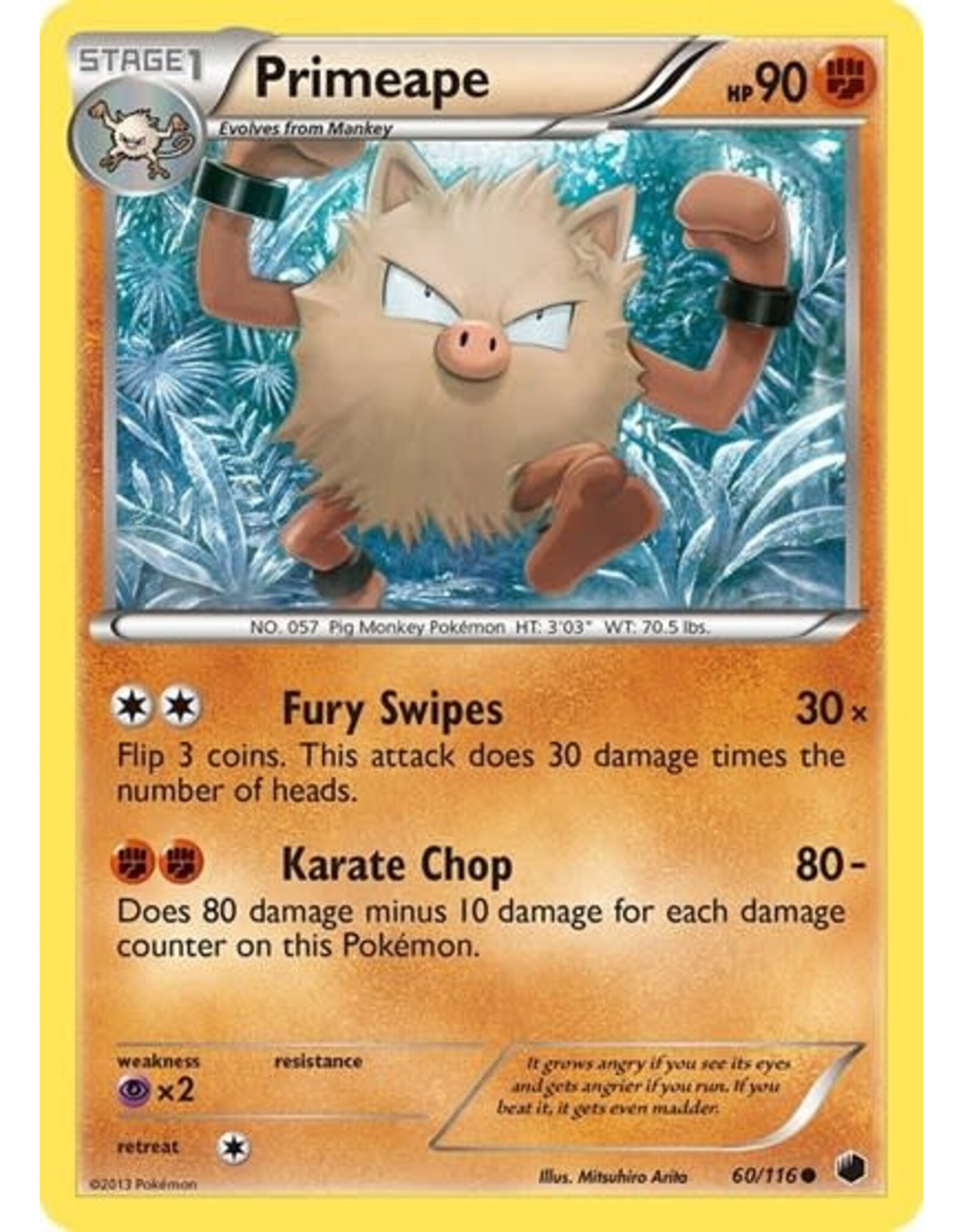Primeape - 60/116 (Normal, Common)