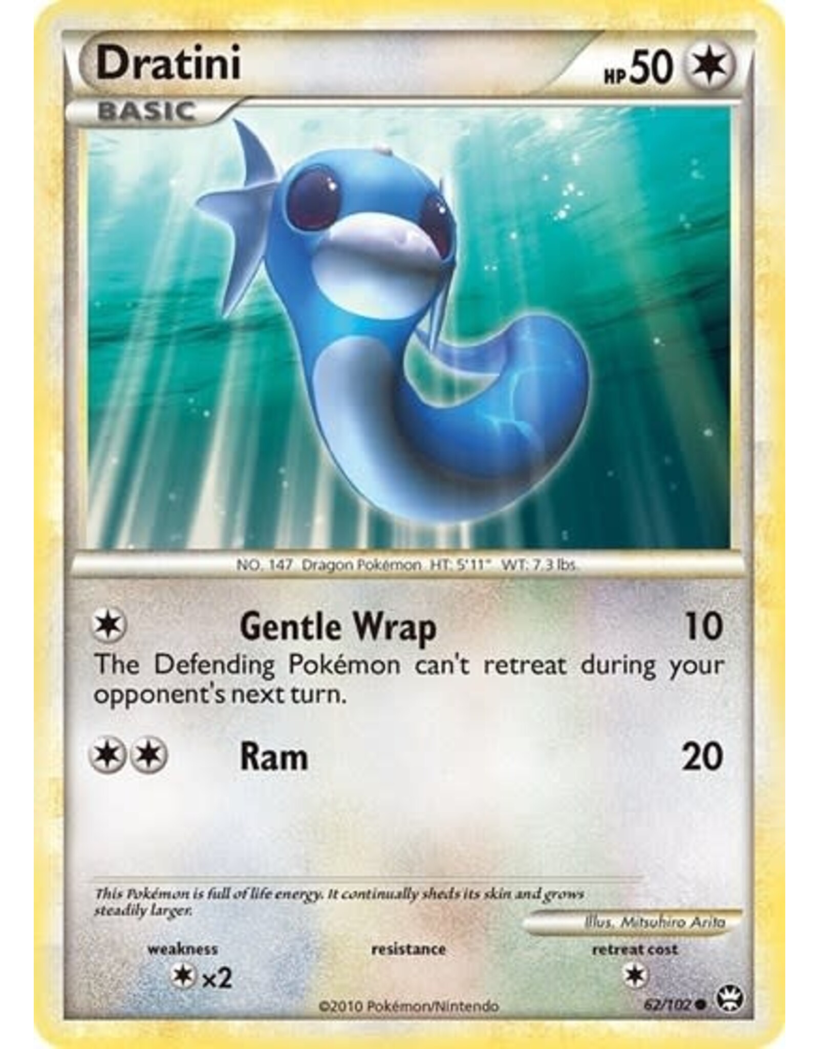 Dratini - 62/102 (Normal, Common) (LP)