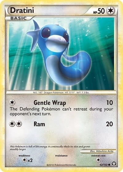 Dratini - 62/102 (Normal, Common) (LP)