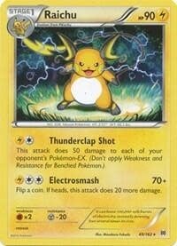 Raichu - 49/162 (Normal, Rare) (LP)