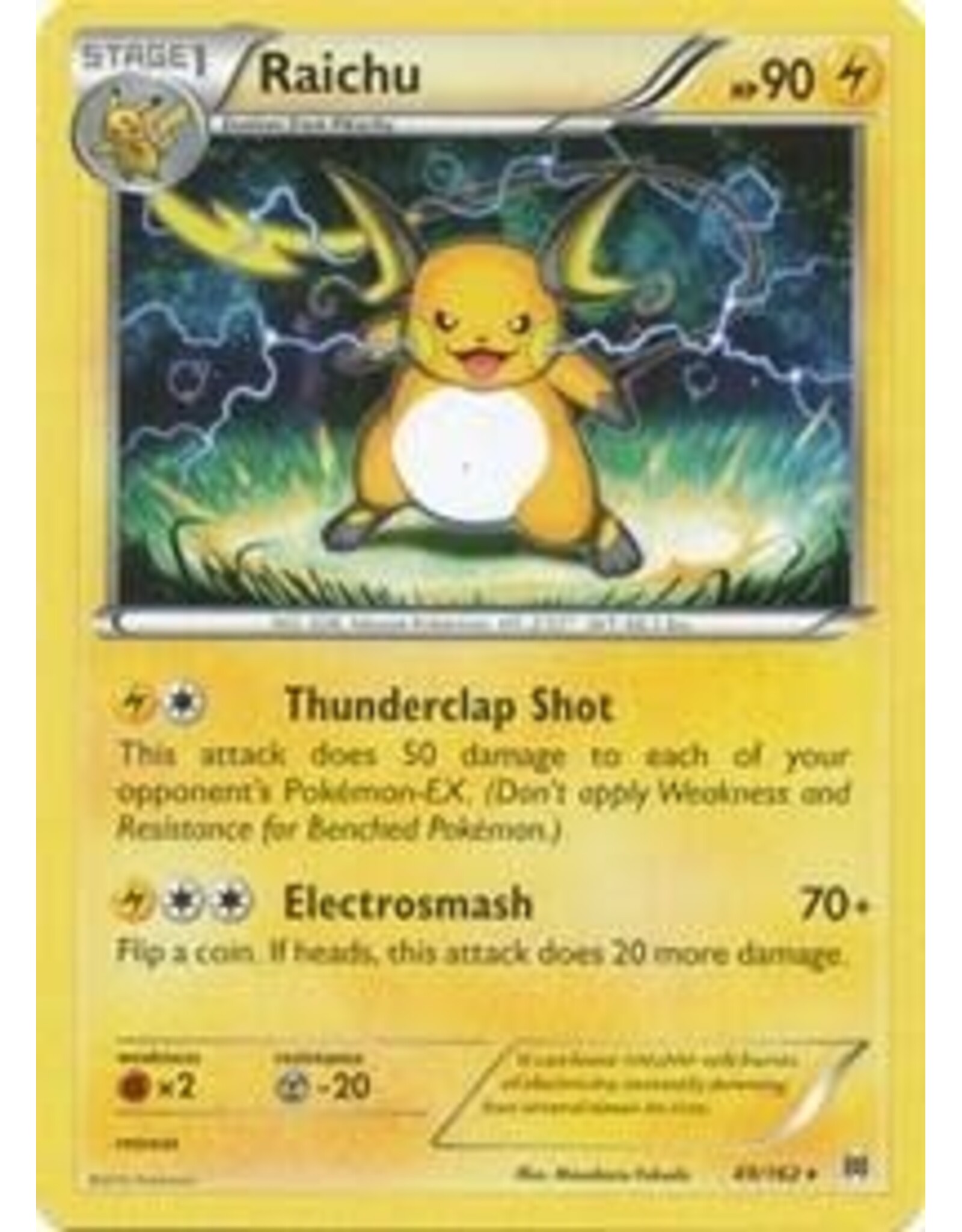 Raichu - 49/162 (Normal, Rare) (LP)