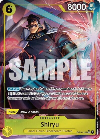 Shiryu (Full Art) - OP16-108 (Foil, SR)