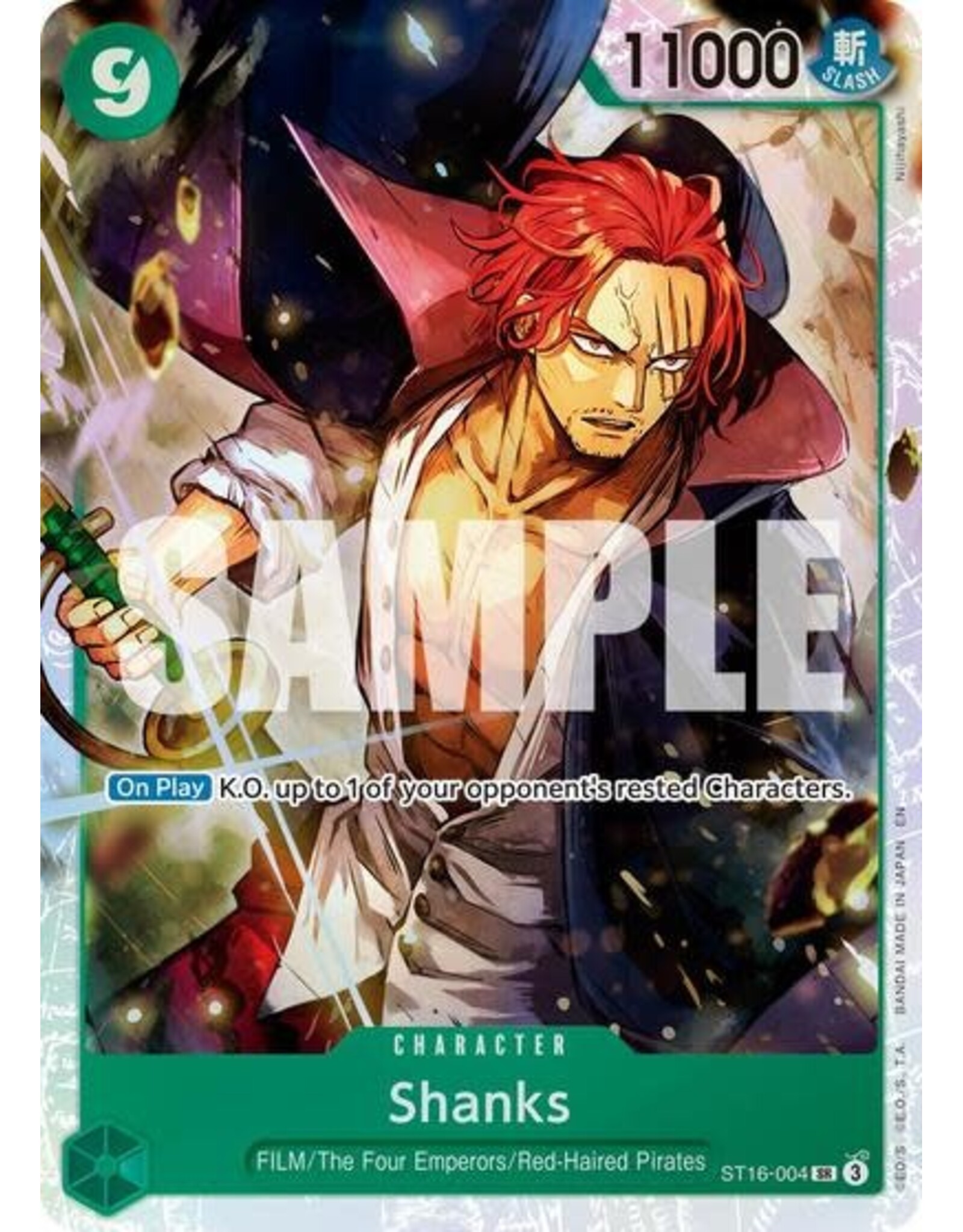Shanks - ST16-004 (Reprint) (Foil, SR)