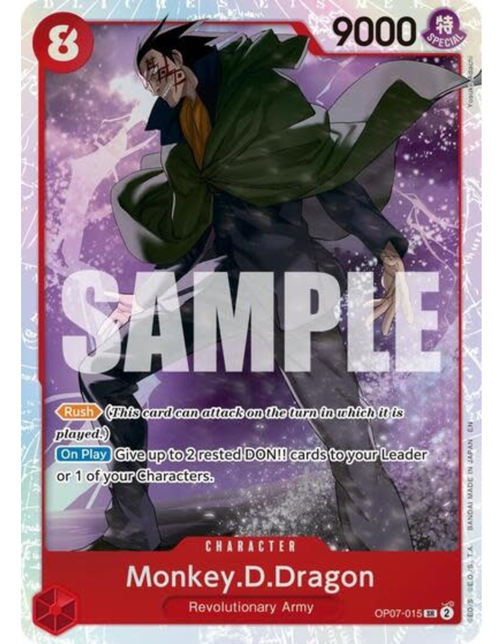 Monkey.D.Dragon (Reprint) - OP07-015 (Foil, SR)