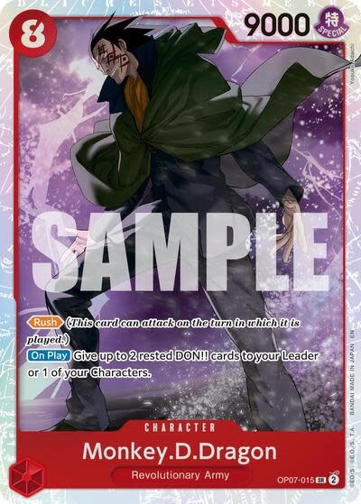 Monkey.D.Dragon (Reprint) - OP07-015 (Foil, SR)