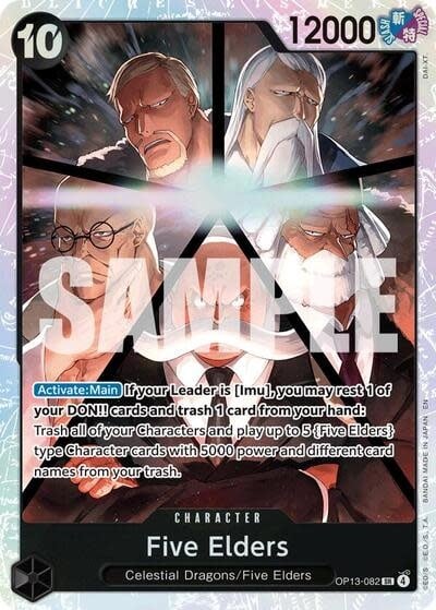 Five Elders - OP13-082 (Foil, SR)