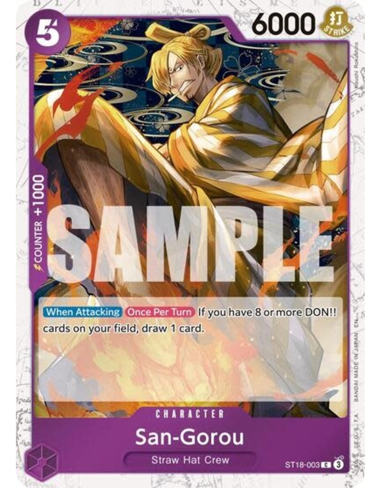 San-Gorou (Pirate Foil) - ST18-003 (Foil, C)